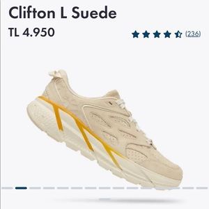 Clifton L Suede